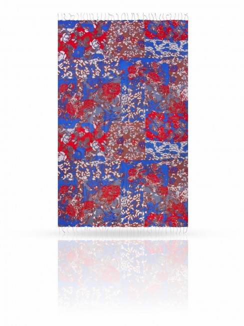 Палантин Женский S30-DENSE.FLORAL/MULTI